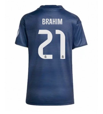 Real Madrid Brahim Diaz #21 Replik Auswärtstrikot Damen 2025-26 Kurzarm
